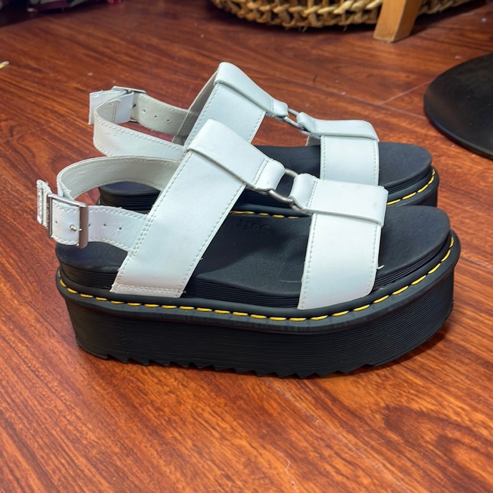 Doc Martens Platform Sandals 8